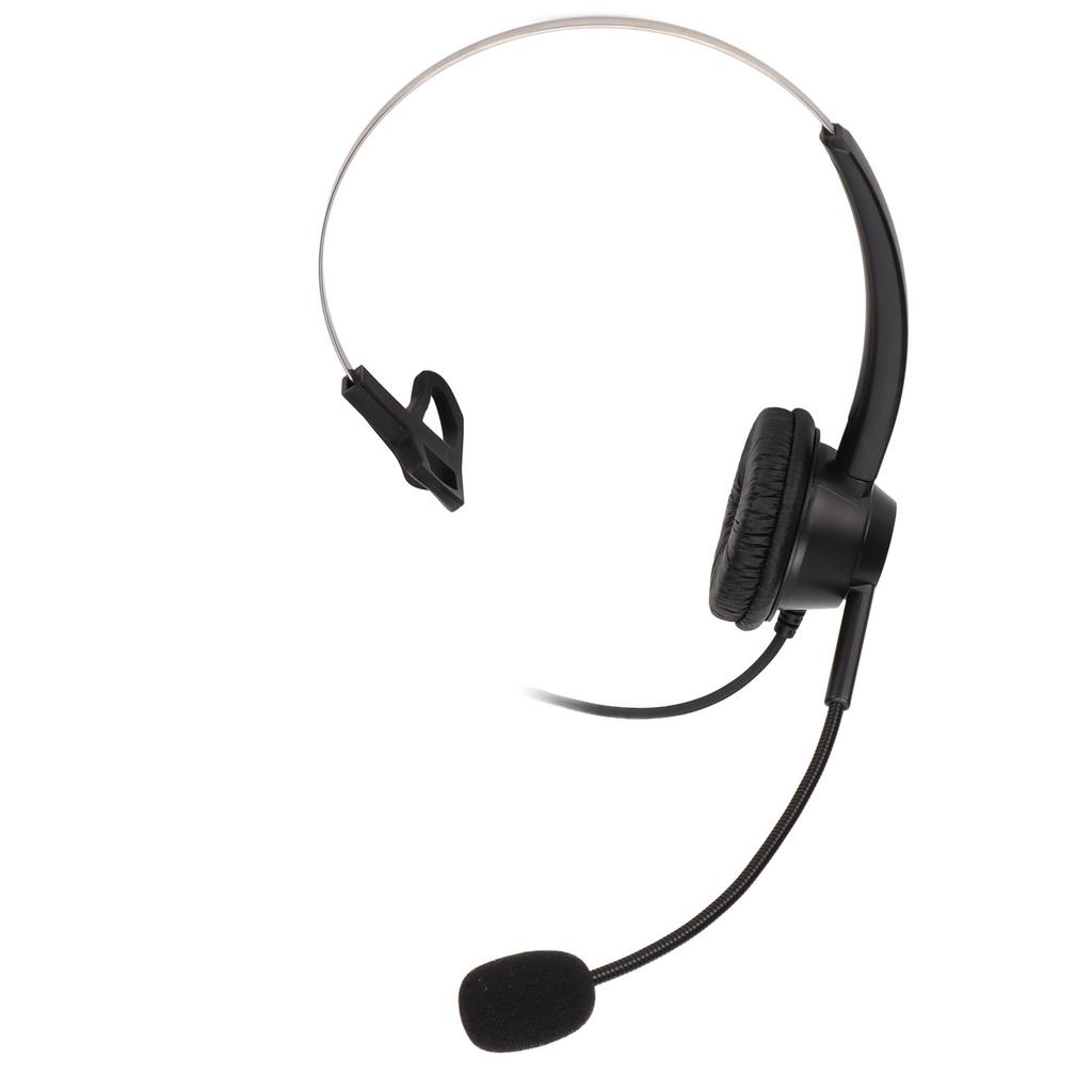 H360‑3.5MV 3,5mm Büro-Headset Monoaurales Callcenter-Headset Unterstützt Lautstärkeregelung und Mikrofonstummschaltung