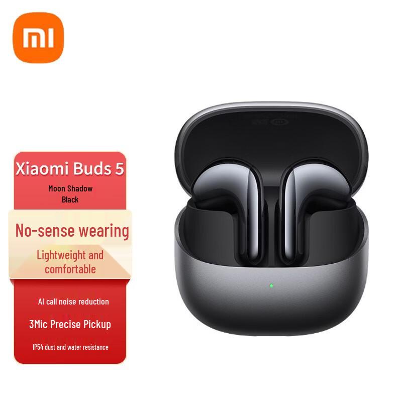 

Xiaomi Buds 5 ANC Half-In-Ear Earbuds