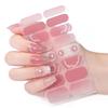 French Manicure Stickers Set Chip Resistant Design Seamless Adhesion Perfect For Short Or Long Nail Shapes