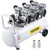 Air Compressor 80L Ultra Quiet Oil-free Air Compressor Tank Silent Air Compressor 2.2KW Oil Free Compressor Low Noise with Safe Solenoid Valve