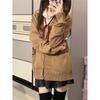 Spring-Fall JK Uniform Knit Cardigan Sweater Set for College Girls