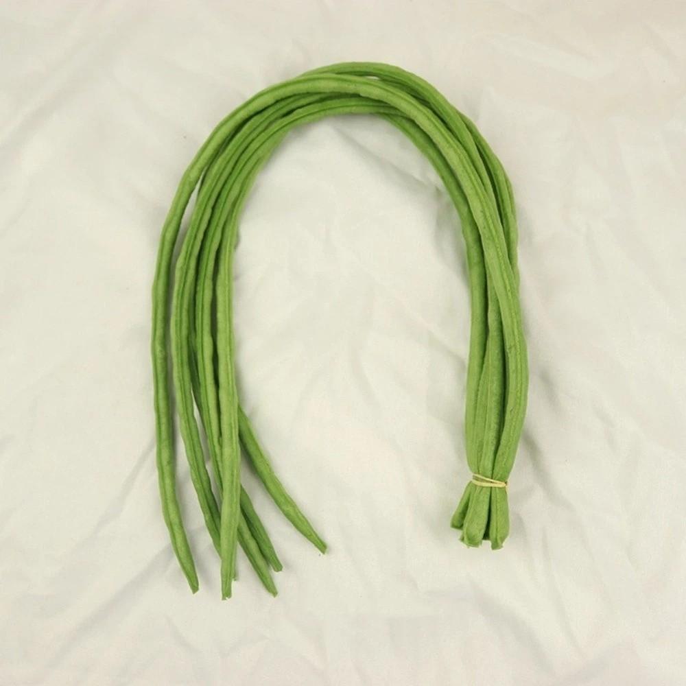 PU Simulated Vegetables Kidney Beans Fake Vegetable Model Lifelike Fake Food Display Prop