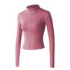 Slim Tracksuit Workout Top Fashion Female Training Jackets Zipper Long Sleeve Yoga Running Sports Coat