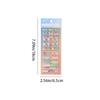 6 color index sign up notebook collage stickers, creative stickers DIY sticker notebook, student stationery, photo decoration