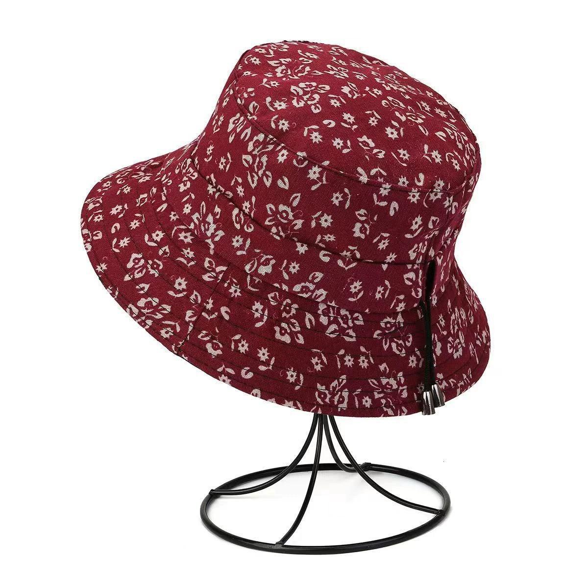 

Весенне-летняя новая стильная шляпа из ткани для женщин среднего и пожилого возраста с коротким карнизом, солнцезащитная и затеняющая шляпа-утконос, тонкая one size