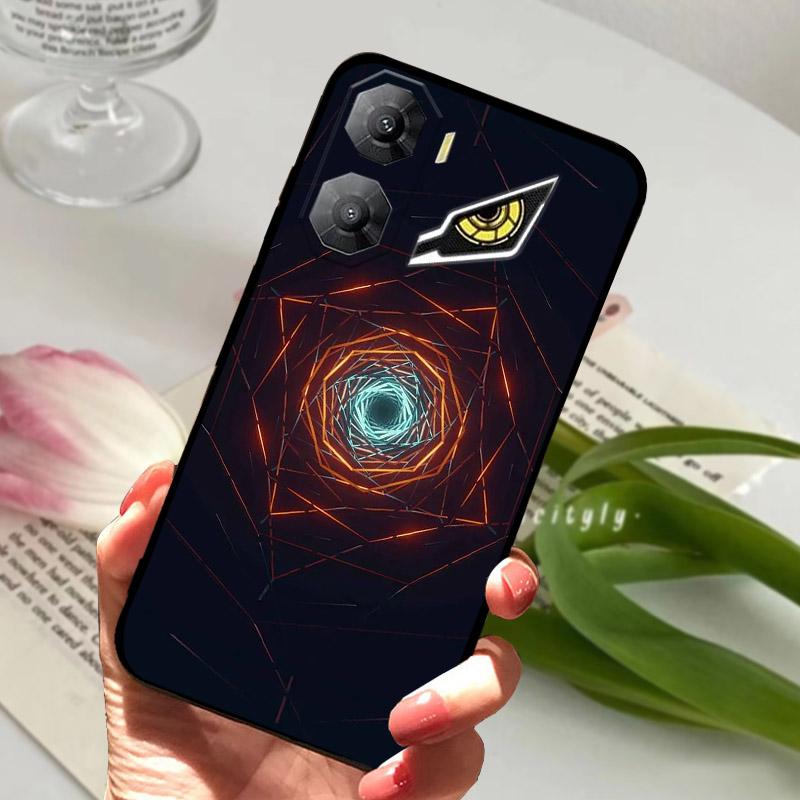 Soft Back Cover For ZTE Nubia Neo 3 5G Z2464N Phone Case Cool Wolf Lion Silicone Black TPU Funda For Nubia Neo3 Protective Shell