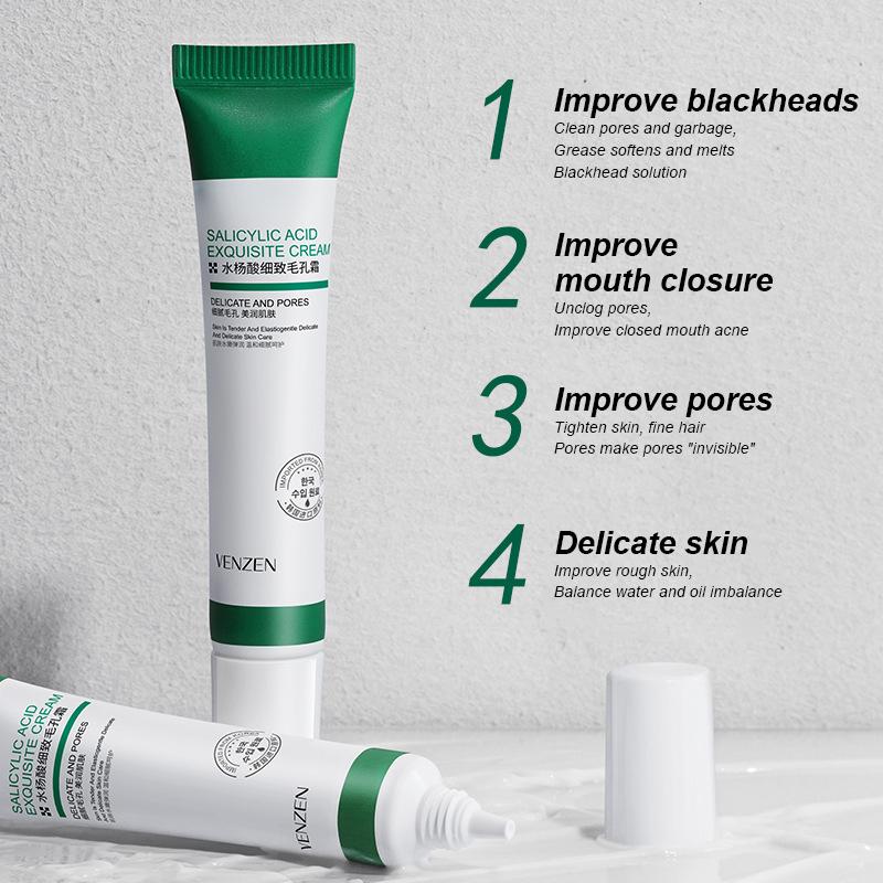 Salicylic Acid Essence Acne Scar Removal Gel Fade Remove Skin Pigmentation Soothing Prevent Acne Treatment Serum Essence 20g