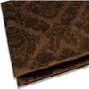 Moonfarm European Jacquard Velour Available In 7 Approximately X Floral for Crafts Fabric, Colors, 1.5m 1m, Pattern, (Brown)