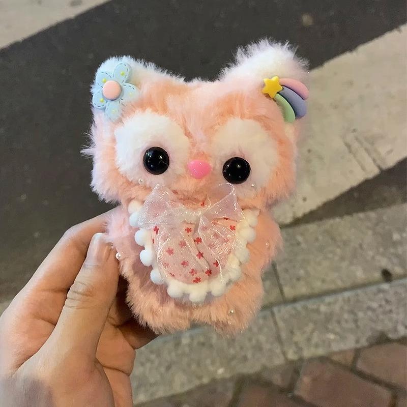 

Ling Nabelle Dolls Who Can Squeak and Handmade DIY Homemade Materials Package Keychain Pendant To Give Gifts To Your Girlfriend 12cm