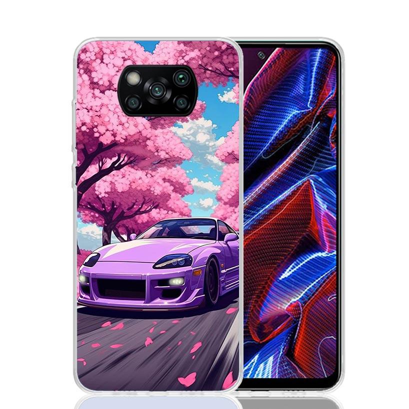 Classic Vintage Old Retro Car Case Phone Cover for Xiaomi Mi 11T 12T 10T 9T Pro 11i 12X 13 12 11 10 9 8 Lite 6X 5X A3 A2 Trend F
