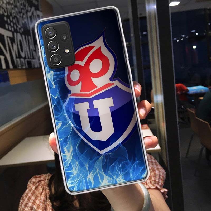 Fondo U. De Chile LOGO Phone Case for Samsung A54 A57 A37 A17 A14 A15 A12 A24 A34 A55 A35 A25 A52S A07 A05S A04S A22 A32 A72 Gal