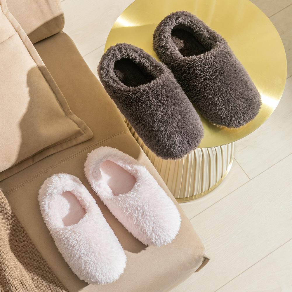 Couples' Cozy Winter Foot-Wrapped Slippers for Indoors