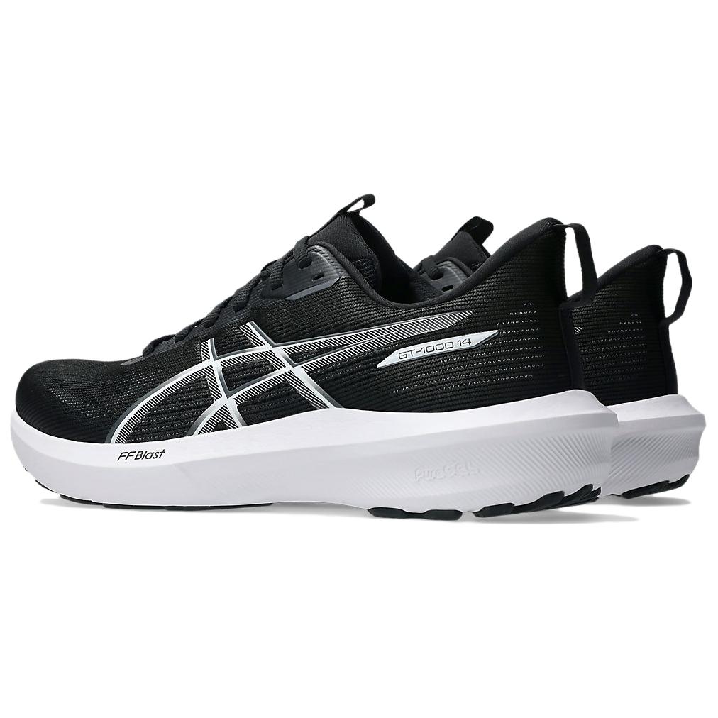ASICS GT 1000 14 Black White Men Sneakers 1011C077-002