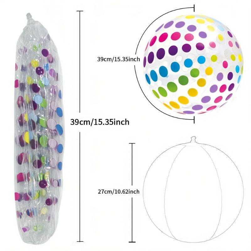 

1pc Vibrant Rainbow Striped Beach Ball, Perfect for Birthday Parties & Summer Celebrations,Durable Pool Toy, Beach Accessories