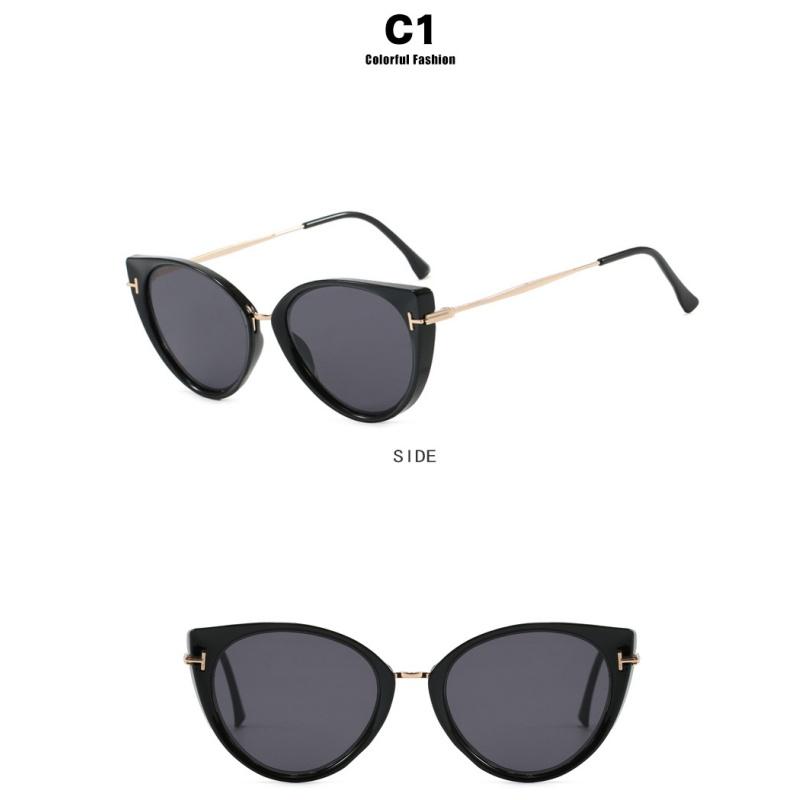 Women's Sunglasses, Fashionable Cat Eye T-shaped Sunglasses