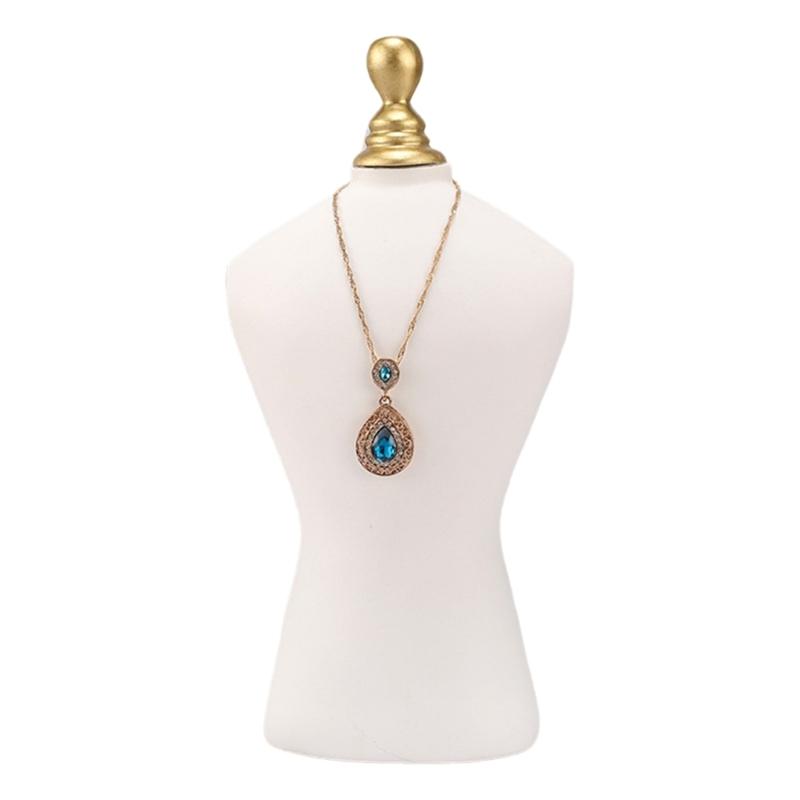 Stabiler Schmuck-Halsketten-Ausstellungsständer Vielseitiger Halskettenständer Praktischer Display-Halter für Messen und Einzelhandelsauslagen