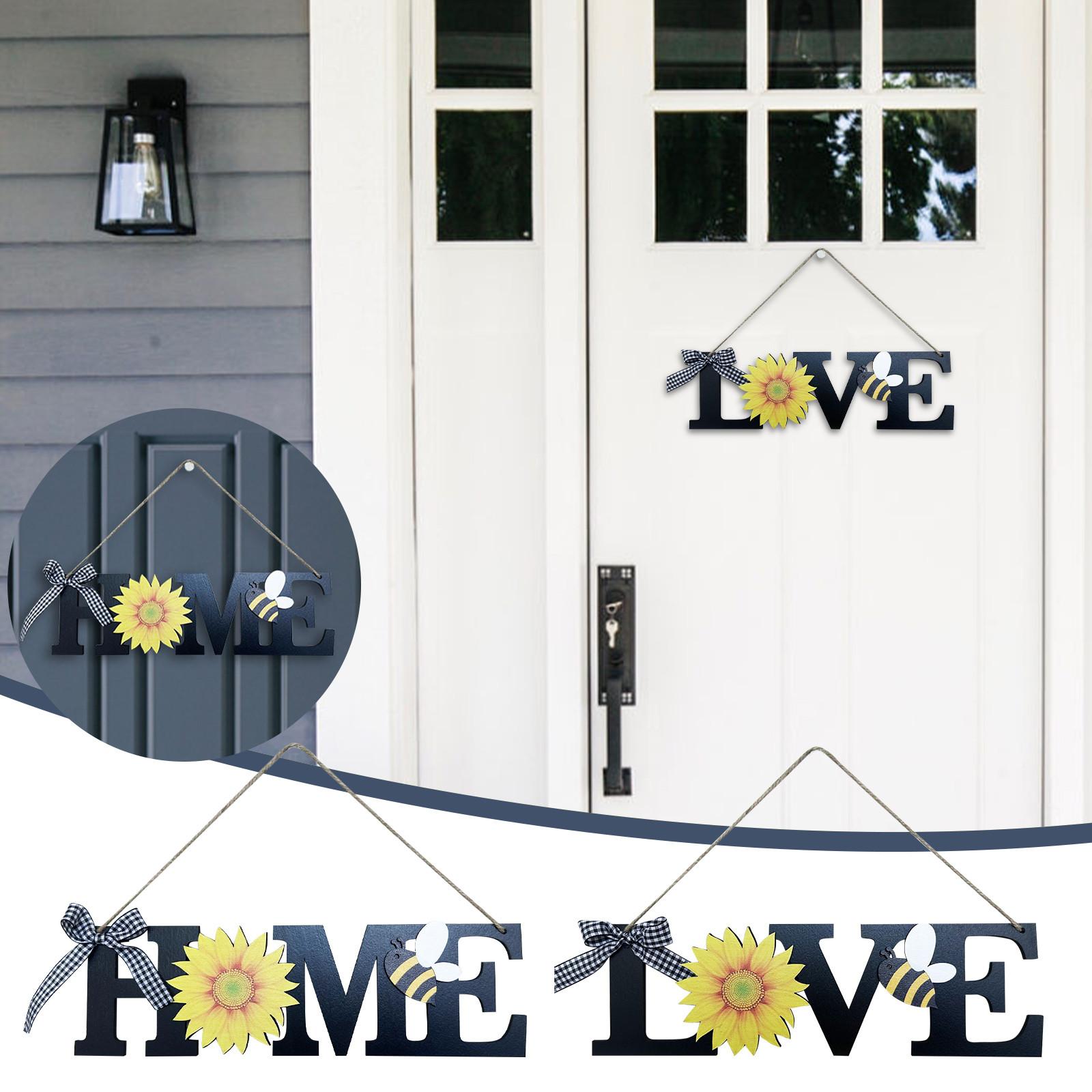 

Весеннее декоративное дерево, деревянный блок для букв с пчелами, пчелиный дом и забор, украшение пасхального фермерского стола, лето, подносы в шахматном порядке, полки, столы