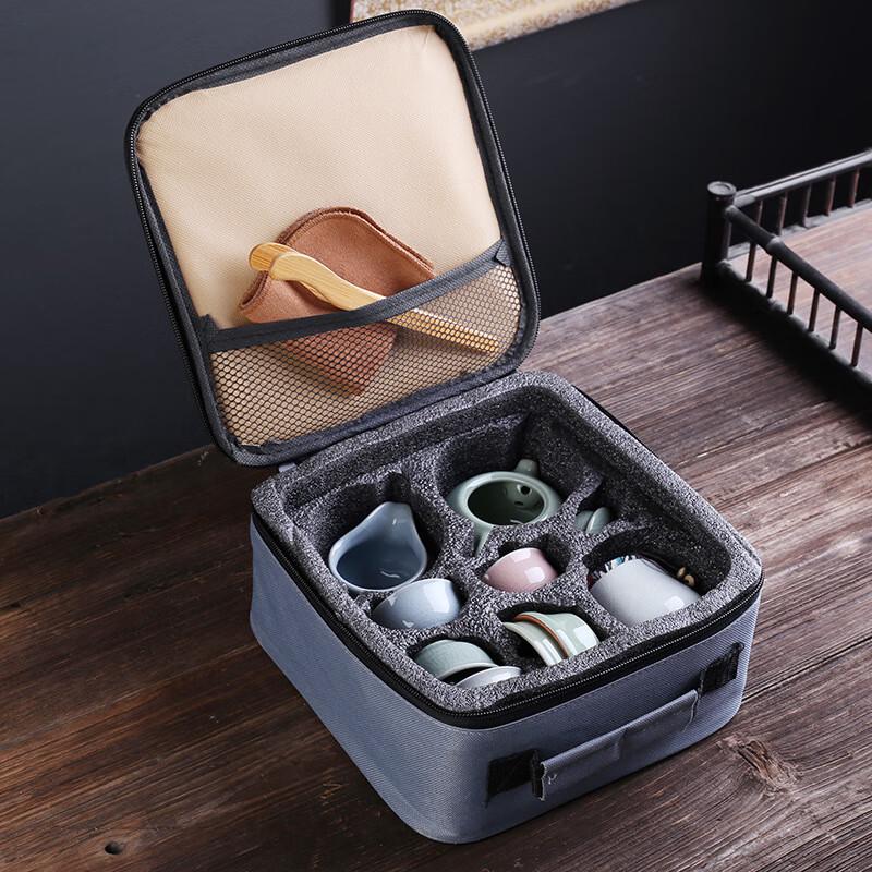 Portable Geyao Ceramic Travel Tea Set