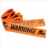 Halloween Safety Warning Tape - Yellow Skull Design