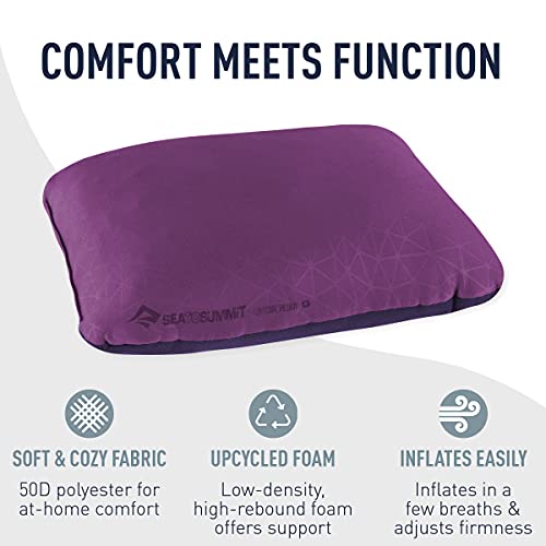 Sea To Summit Foam Core Pillow, Regular, Gray
