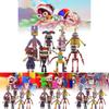 Magical Number Circus Building Blocks Set With 8 Colorful Plastic Models For Creative Play