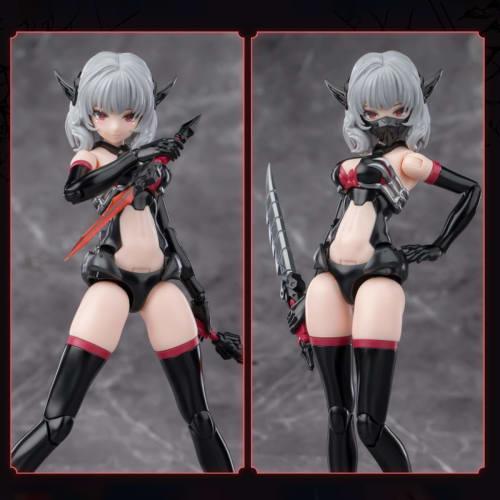 HiPlay Eastern Model 1/12 ATK.GIRL Mujin Kokuyo Camilla Vampire Bat Mecha Girl Armored Girl Movable 1/12 Assembled Plastic Model EM2023006YC Mikura Ca