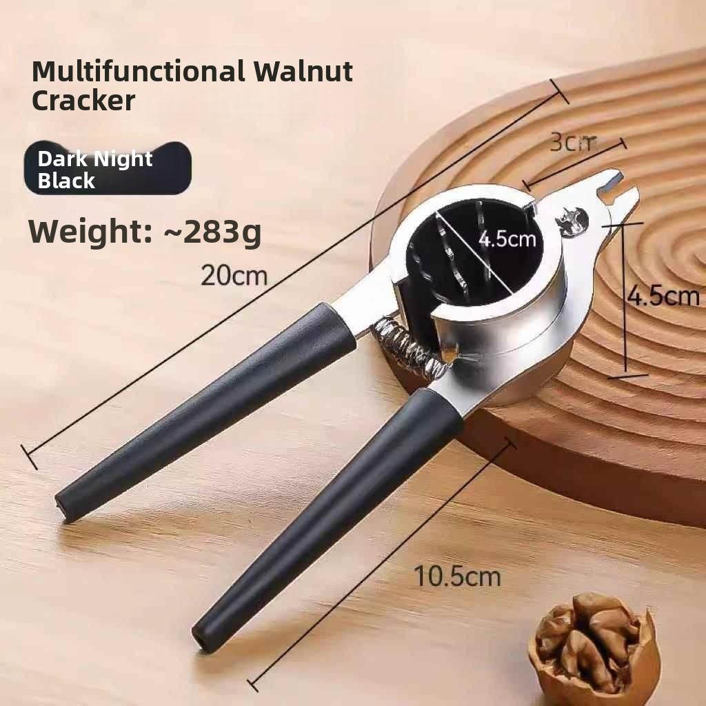 Stainless Steel Walnut Cracker Multi-functional Home Use Peanut & Nut Shell Opener