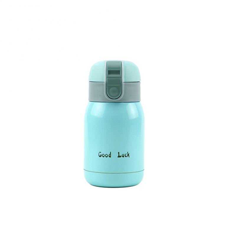 200ml/360ml Mini Thermos Cup Pocket Cup Stainless Steel Thermal Coffee Mug Vacuum Flask Insulated Hot Water Bottle Kids Gift