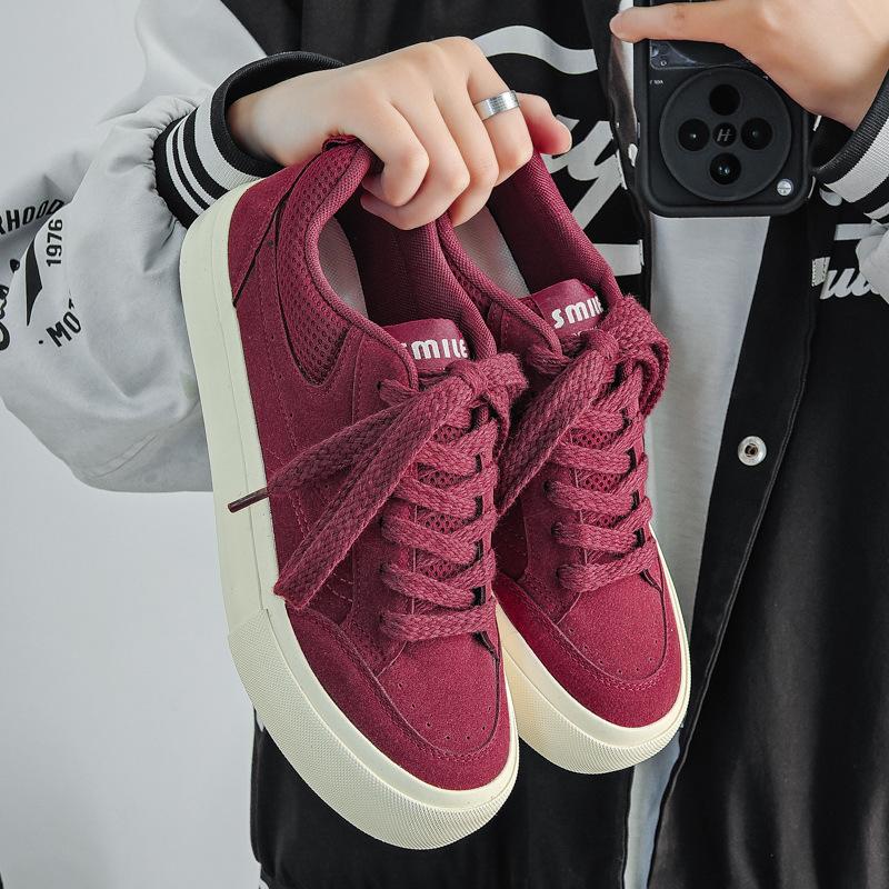 Men's Shoes Tide Spring New Versatile Korean Version of Canvas Shoes Men's Niche Design Board Shoes Tide