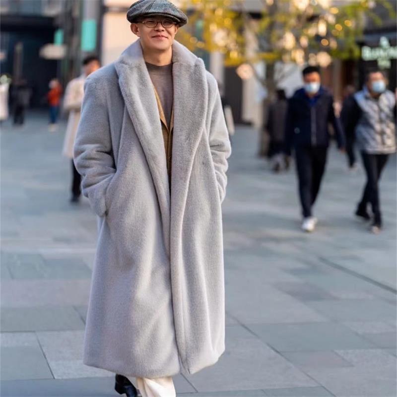 Men`s Fall/winter Thickened Warm Eco-friendly Faux
