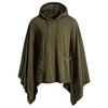 Mens Irregular Patchwork Loose  Sleeves Hooded  Cape Coa
