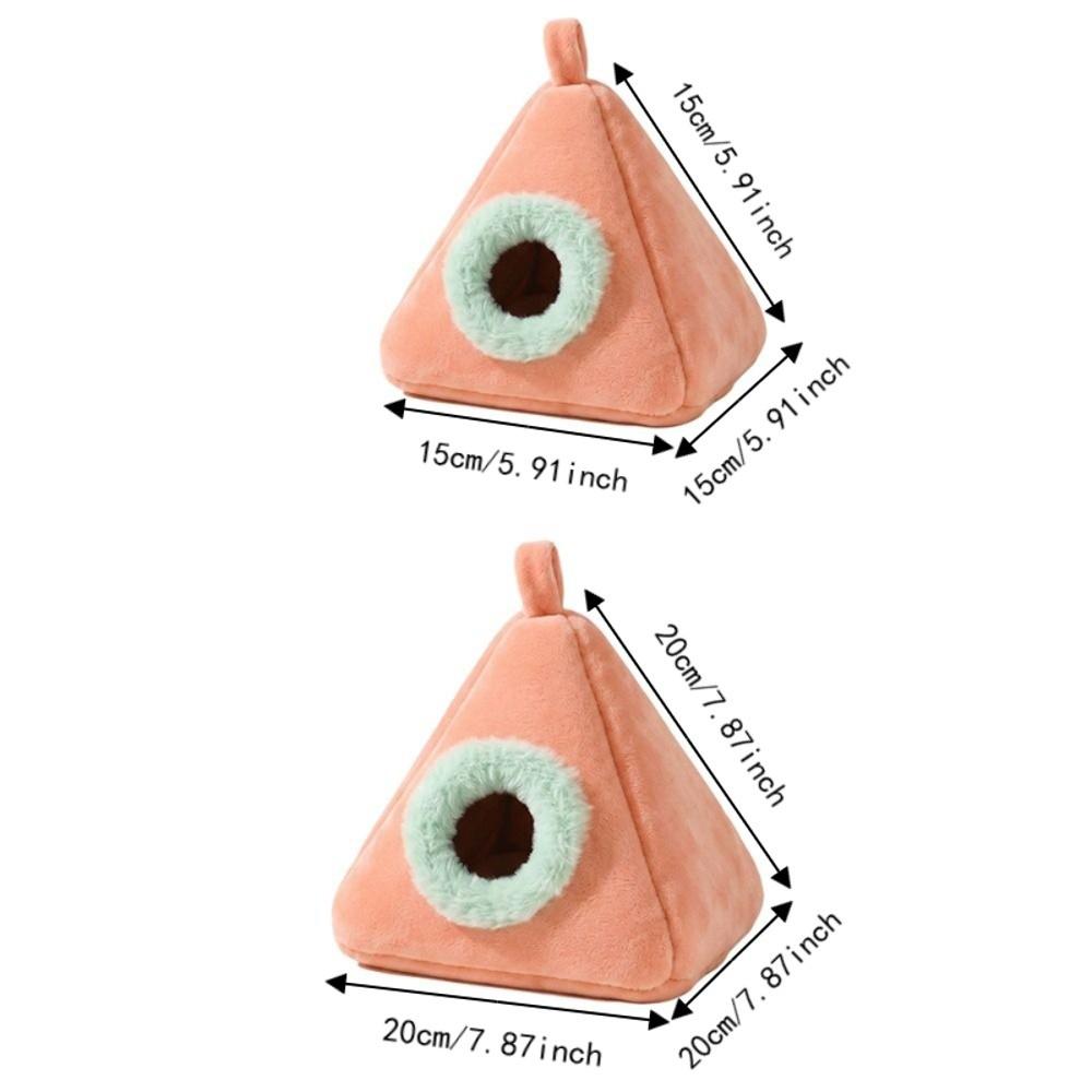 Soft Pet Bird Nest Cozy Design Hanging Sleeping Bed Parrot Snuggle Hut Christmas Decoration