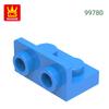 186 Stück/Los 99780 Winkelstein 1 x 2 - 1 x 2 Umgekehrter Stein Moc Farbige Zubehörteile Kompatibel mit Stein Kinder Spielzeug Bausteine