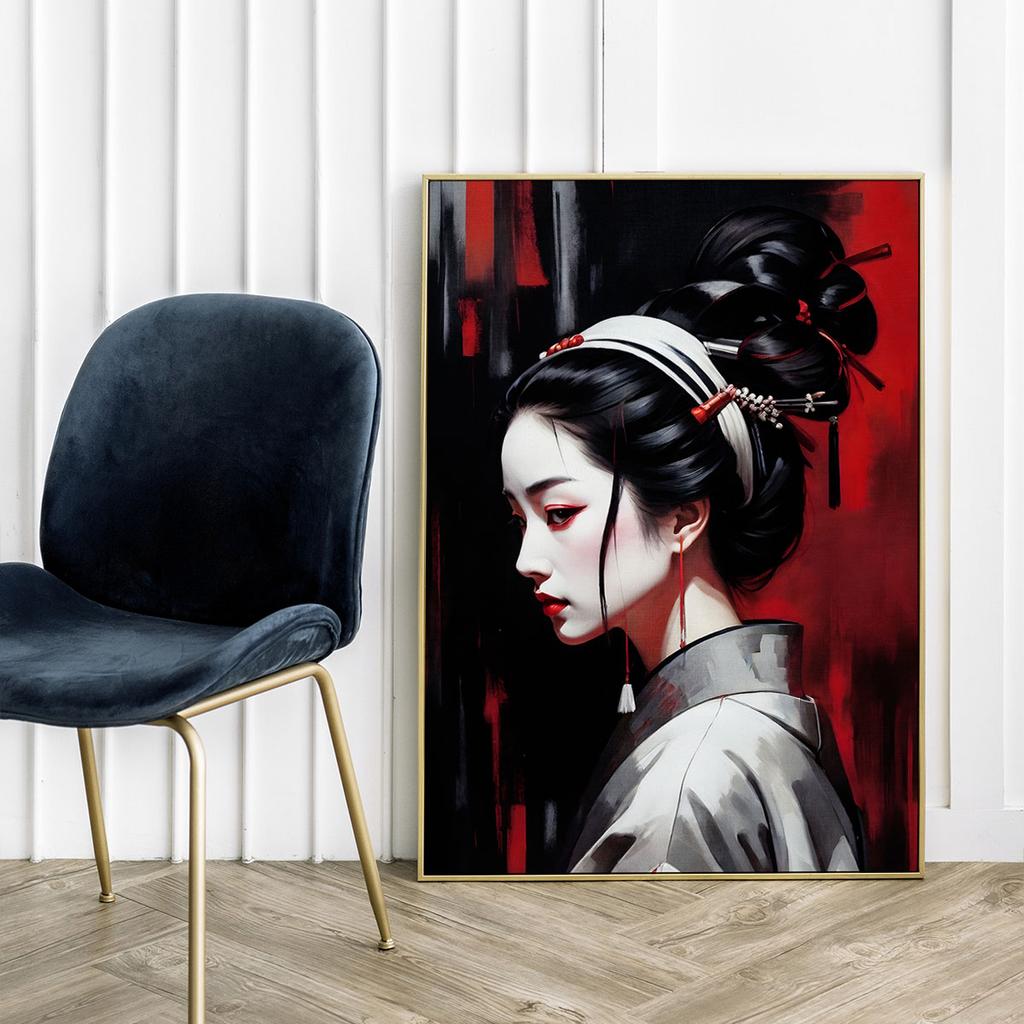 Poster Japanese Portraits