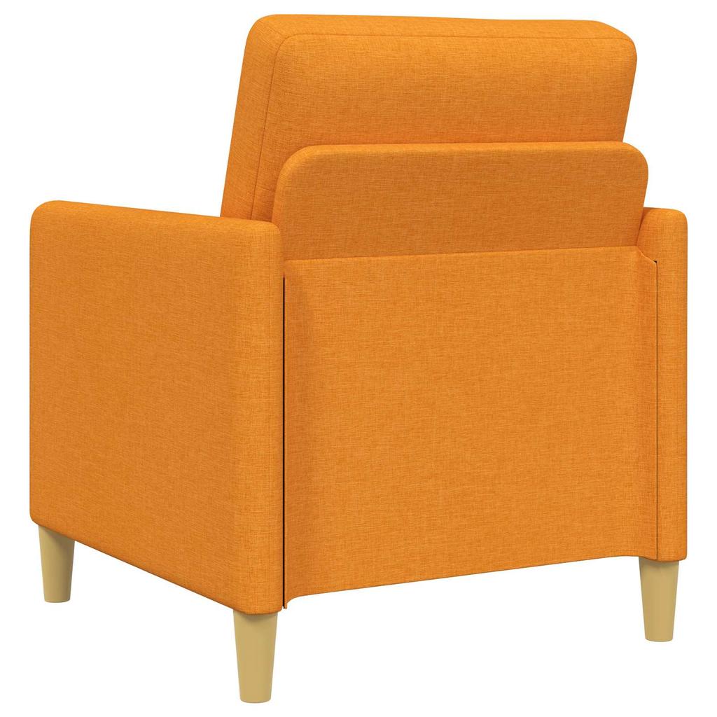 Sofa with Storage Dark Yellow 72 x 78 x 87 cm Polyester