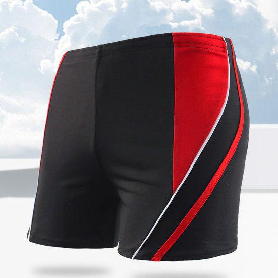 Bathing Trunks Trendy with Lining Anti-shrink Swimsuit Shorts Quick Drying Swimming Trunks Beach Shorts Beachwear