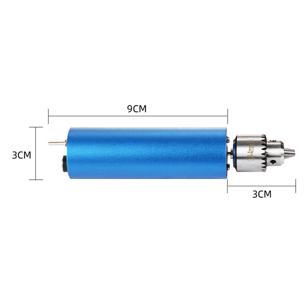 Micro Mini Electric Hand Drill 0.34mm Adjustable with 145pcs Accessories for Polishing Waxing