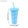 {Summer2} 710ML Kawaii Bow Reusable Party Cups With Straw Lid Coffee Juice Tea Cute Tumbler With Straw Plastic Cups Summer Gifts
