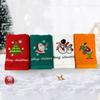 Holiday Gift Towel Embroidery Christmas Halloween Kitchen Towel Embroidery