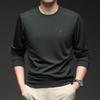 Wind Men's Patchwork Crew Neck Hoodie Autumn Comfortable Skin-Friendly Versatile Casual Top Trendy Minimalist Top