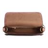 New COACH Beat Tanned Leather Saddle Bag, Shoulder Bag, Crossbody Bag Medium Women's Taupe C3738-B4TP