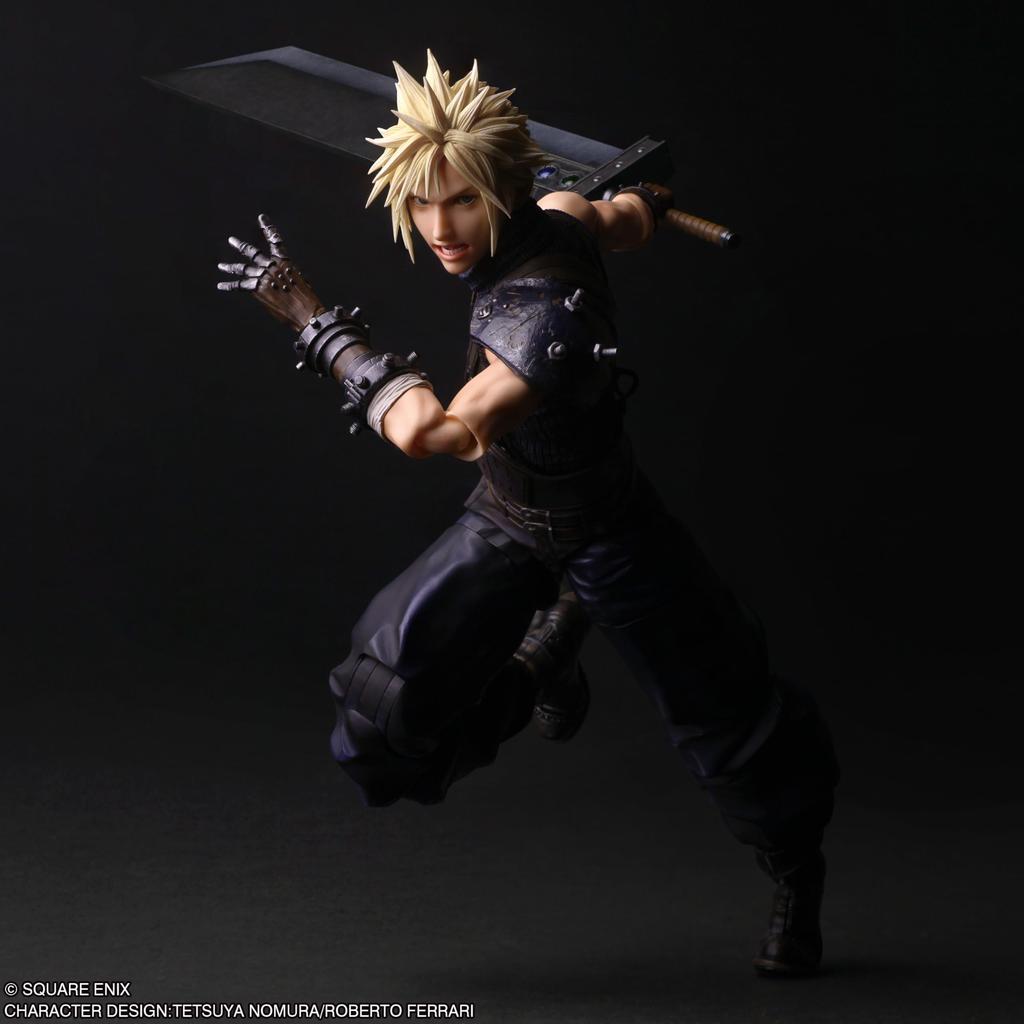Square Enix Final Fantasy VII Rebirth PLAY ARTS Kai Cloud Strife Actionfigur
