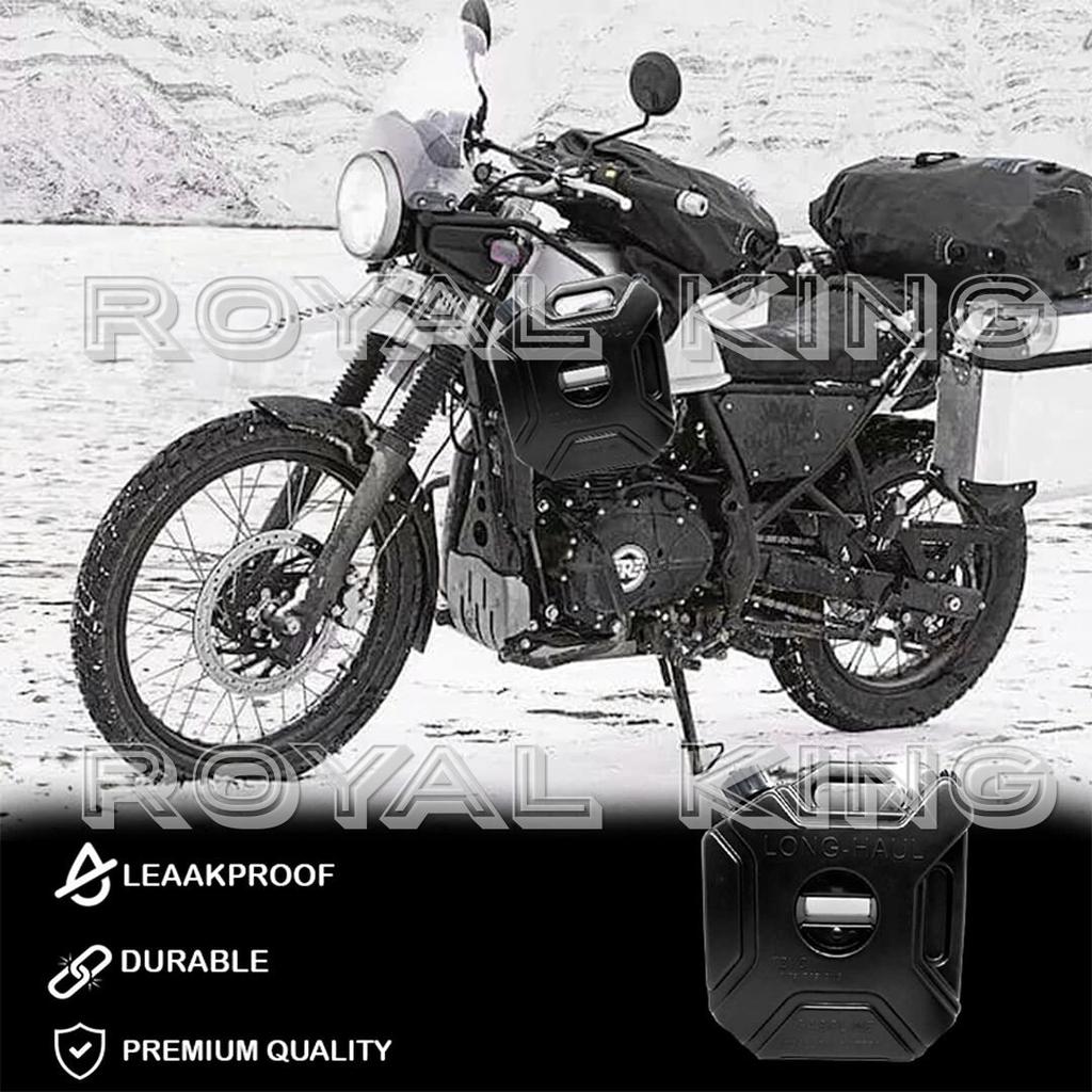 Black "Jerry Can Pair With Mount" Fit For Royal Enfield Himalayan 411 BS4