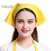 Triangle Head Scarf Women Hair Bandana Waiter Work Headscarf for Kitchen Restaurant Female Chef Cap for Bakers Baristas Cleaners