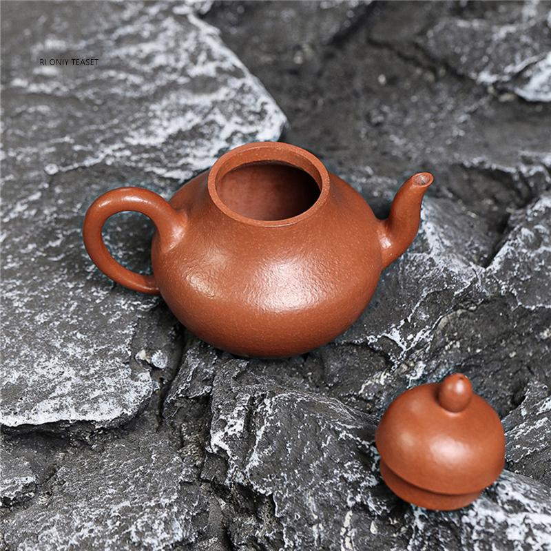 160ml Tradition Yixing Purple Clay Teapots Famous Handmade Chinese Zisha Tea Pot Beauty Tea Infuser Kettle Household Tea Set