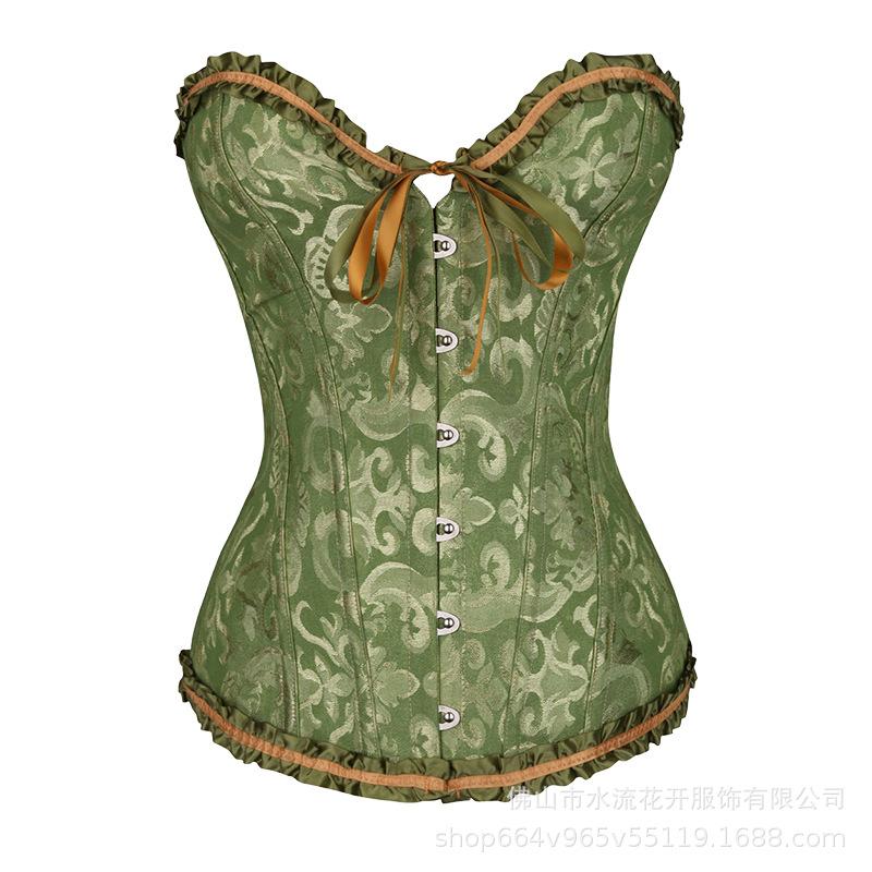 Women S Lace Corset Bustier Waist Trainer Body Shaper