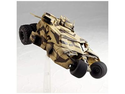 Special Effects Revoltech 043EX Batman Begins The Dark Knight The Dark Knight Rises Batmobile Tumbler Camouflage Painted Action Figure Ver. Non-scale