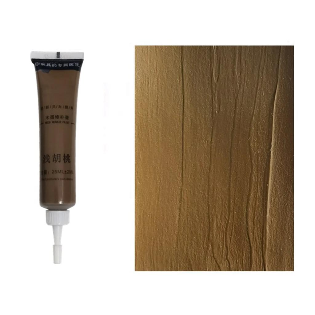 12 Colors Wood Paint Repair Paste,DIY Cabinet Floor Wardrobe Scratches Holes Refinishing Paste,Wooden Furnitures Scratch Filler