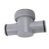 T Type Connector Replacement ABS Leakage Proof T Fitting for 1.5 1.25 Inch Hoses for P61408