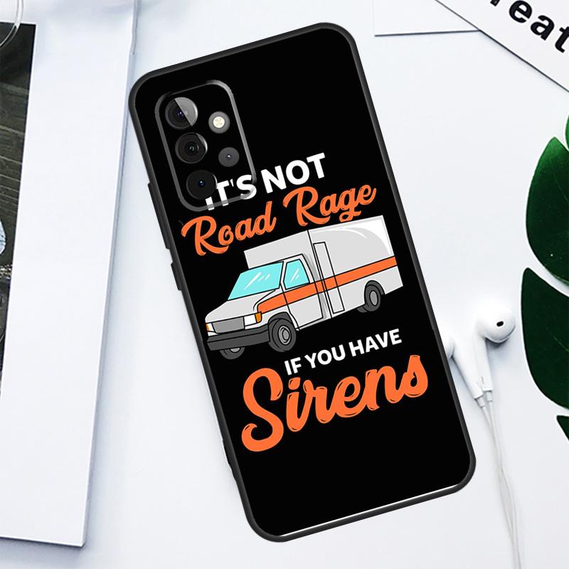 

Ambulance Car For Samsung Galaxy A52 A22 A32 A54 A34 A14 A55 A35 A15 A53 A33 A13 A05 A06 A16 Phone Case Samsung A22 4G